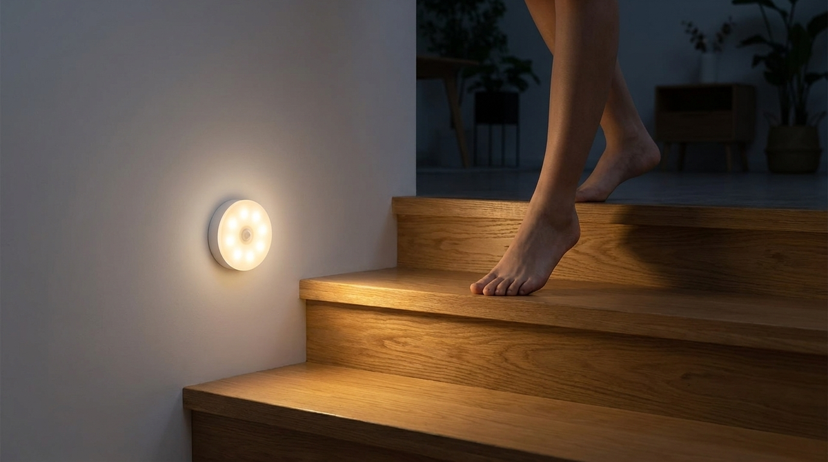 Sense Glow™ Motion Sensor Night Light — Set of 2