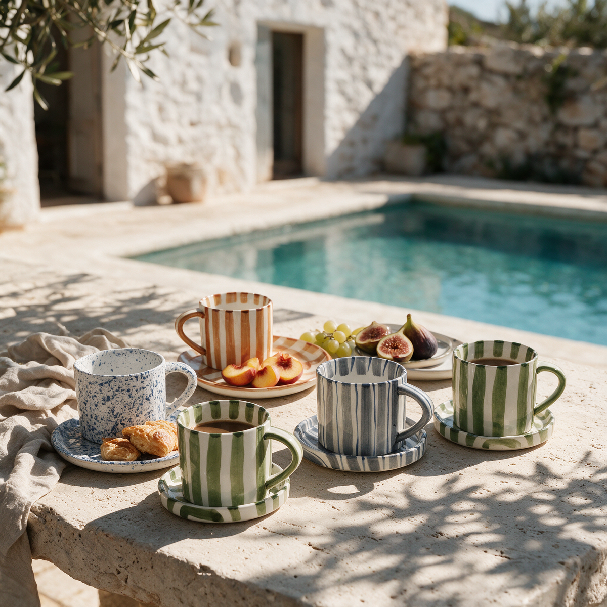 Fuerteventura Ceramic Mug Set