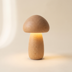 Wooden Mushroom Night Lamp