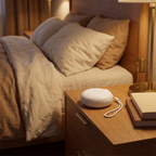 Portable White Noise Machine, 12 Sounds in a cozy home