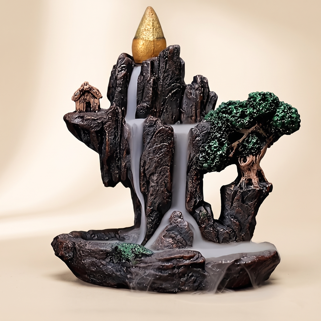Mountain River Incense Waterfall
