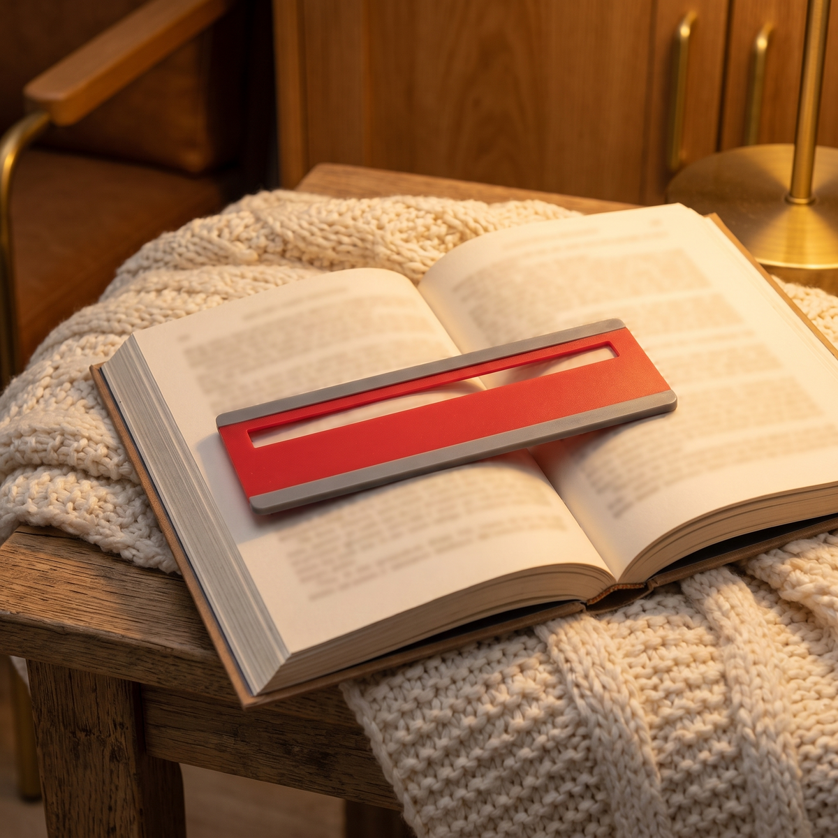 Guided Reading Strips, Set of 2 in a cozy home