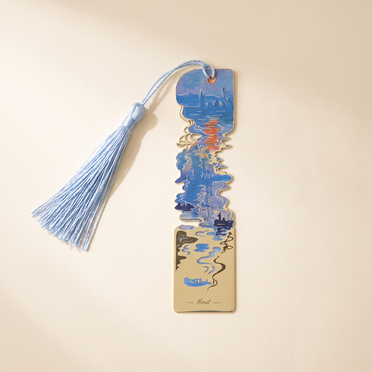 Painted Brass Page-Clip Bookmark