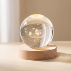 Galaxy Crystal Ball Lamp, 2.4 in