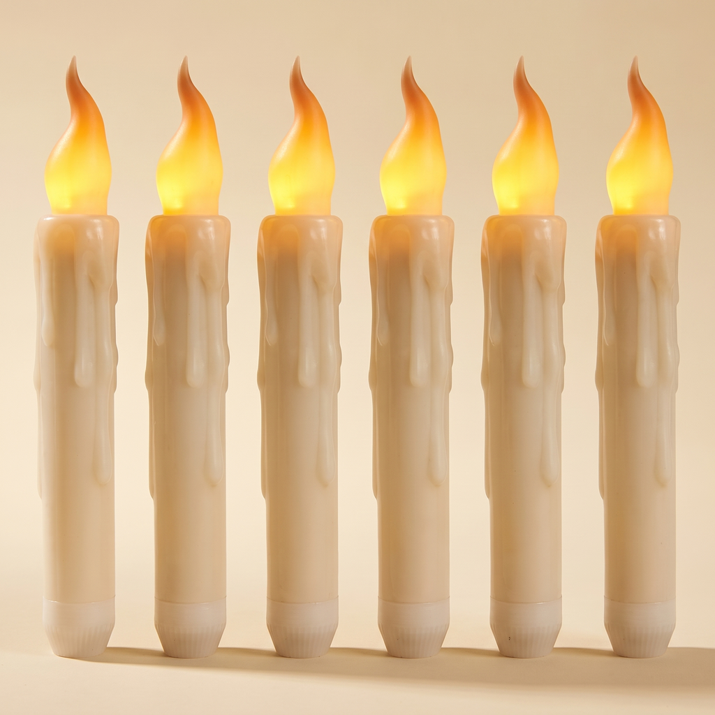 LED Window Candles, 6.5 in