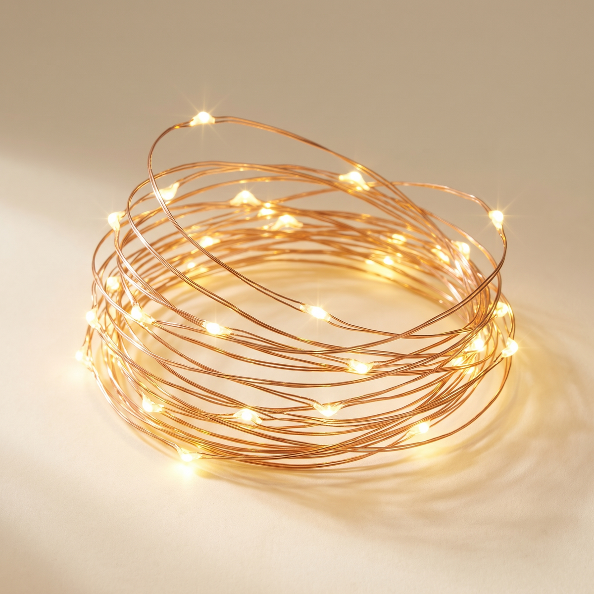 Copper Wire Fairy Lights, Warm White