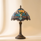 Dragonfly Tiffany-Style Table Lamp