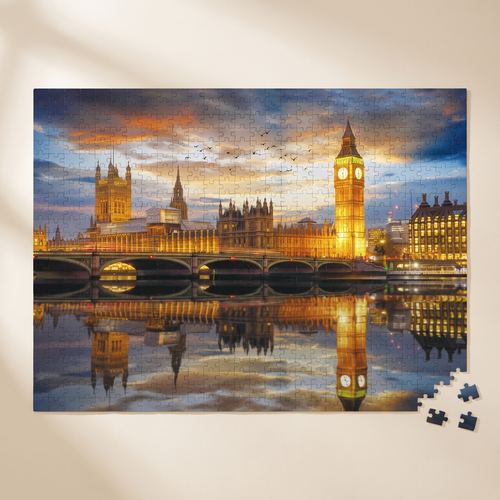 1000-Piece Puzzle: London at Night