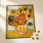 1000-Piece Puzzle: Van Gogh, Sunflowers