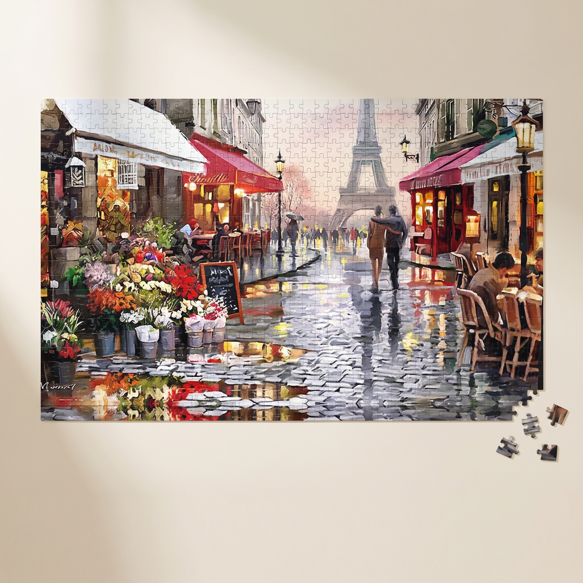 1000-Piece Puzzle: Paris Street