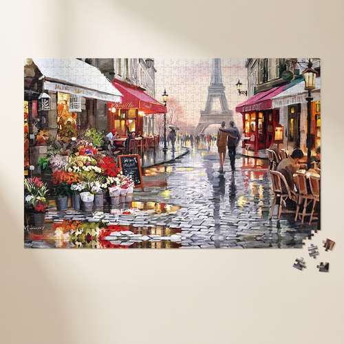 1000-Piece Puzzle: Paris Street