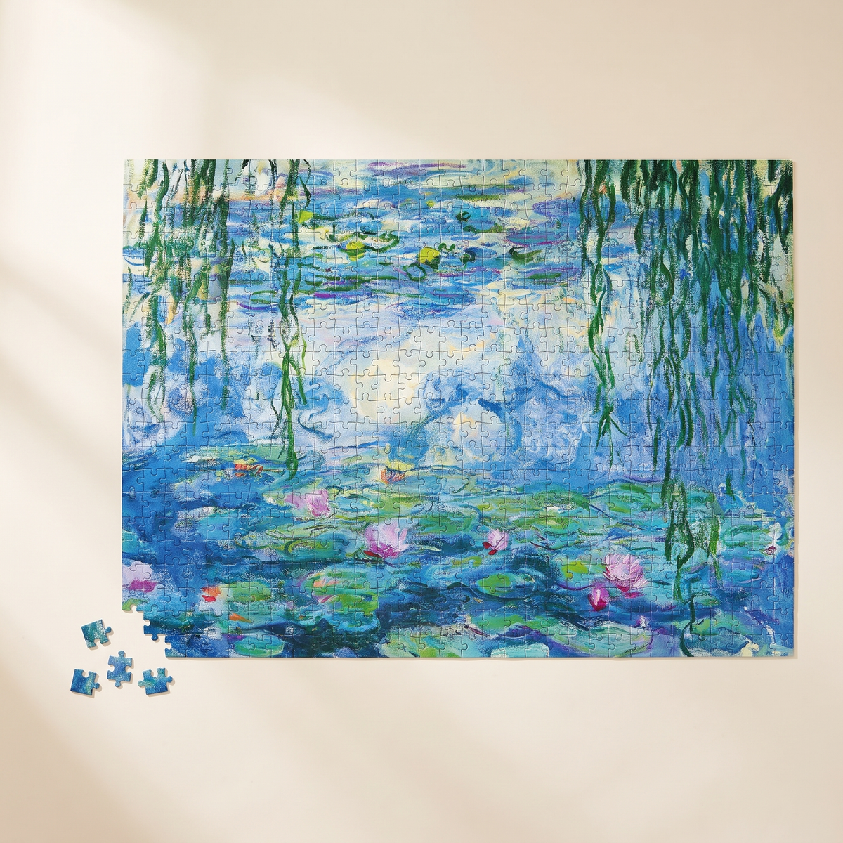 1000-Piece Puzzle: Monet Landscape