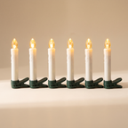 Clip-On Christmas Tree Candles