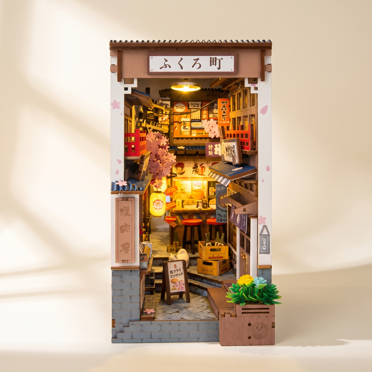 Book Nook Kit: Sakura Wine Alley