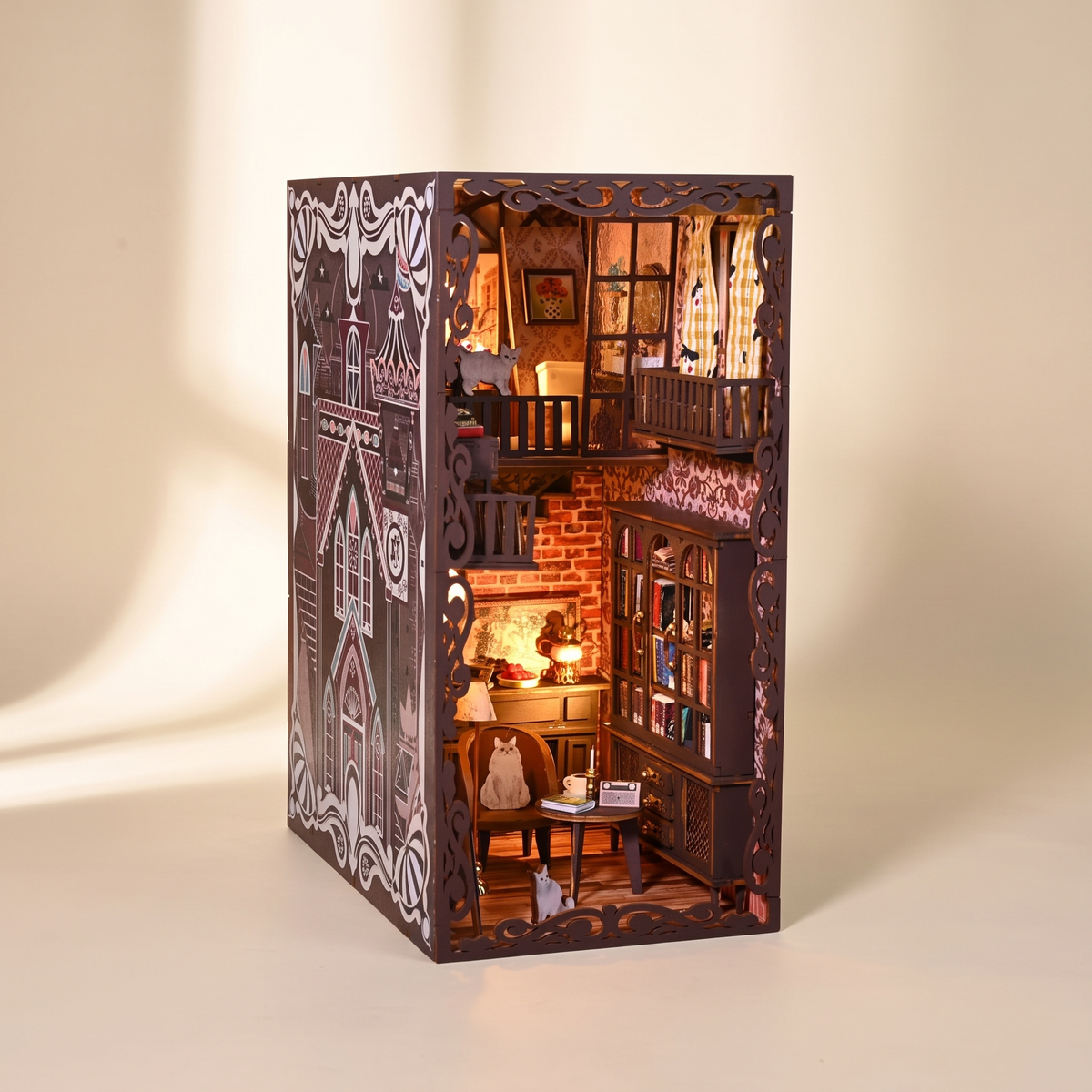 Book Nook Kit Collection, Bookshelf Inserts