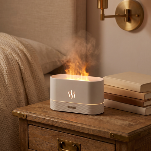 Cool Mist Diffuser, 180 ml in a cozy home