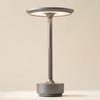 Retro Frosted Glass Cordless Lamp