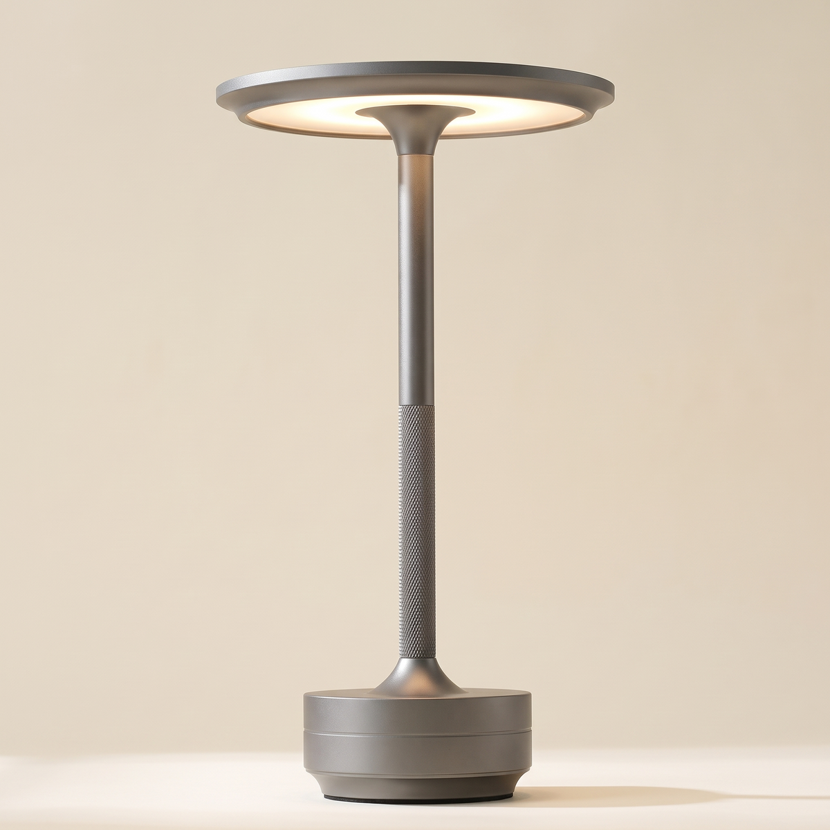 Retro Frosted Glass Cordless Lamp