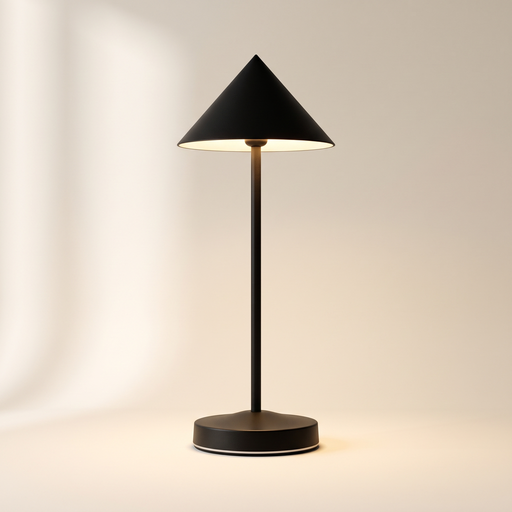 Cone Shade Cordless Lamp