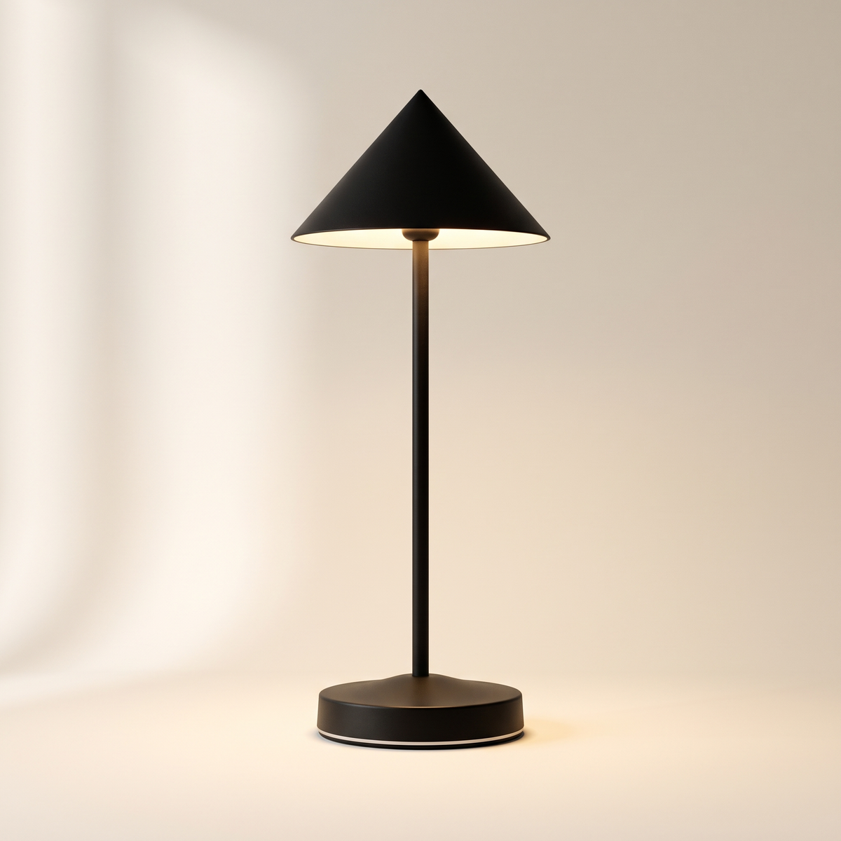Cone Shade Cordless Lamp
