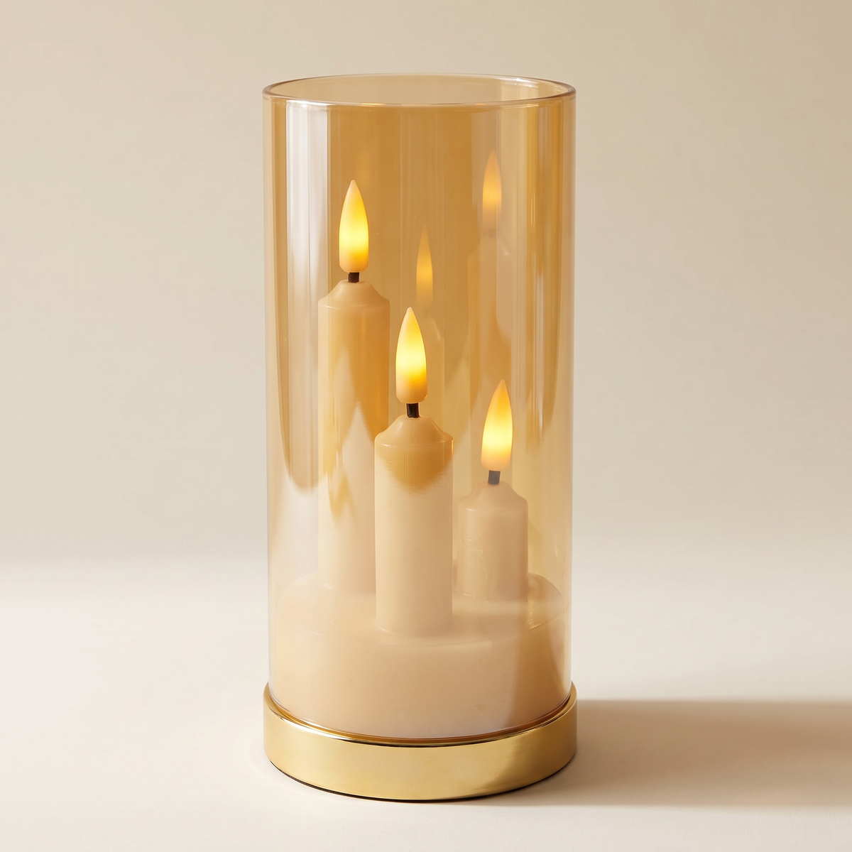 Taper Candle Lamps with Shade