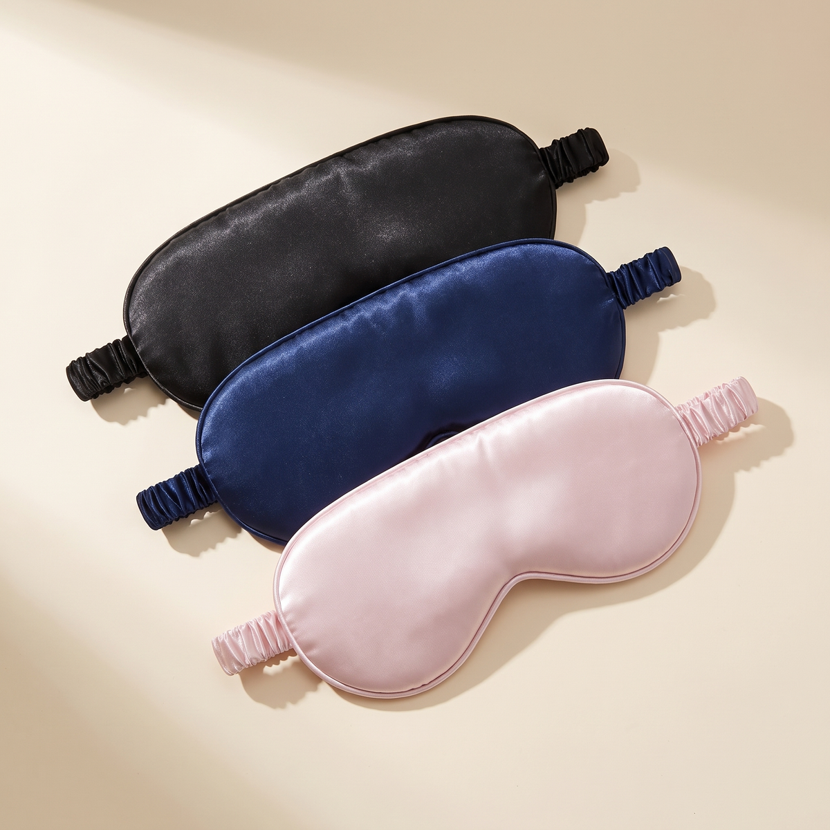 Silk Sleep Mask, 1–3 Pack — Mixed, 3 Pack