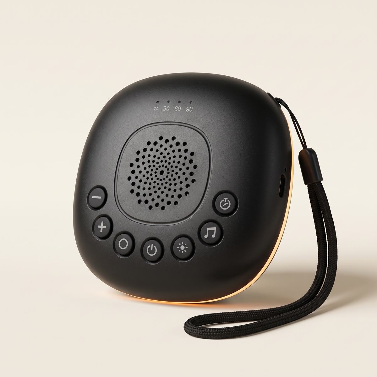 White Noise Machine, 24 Sounds — Black