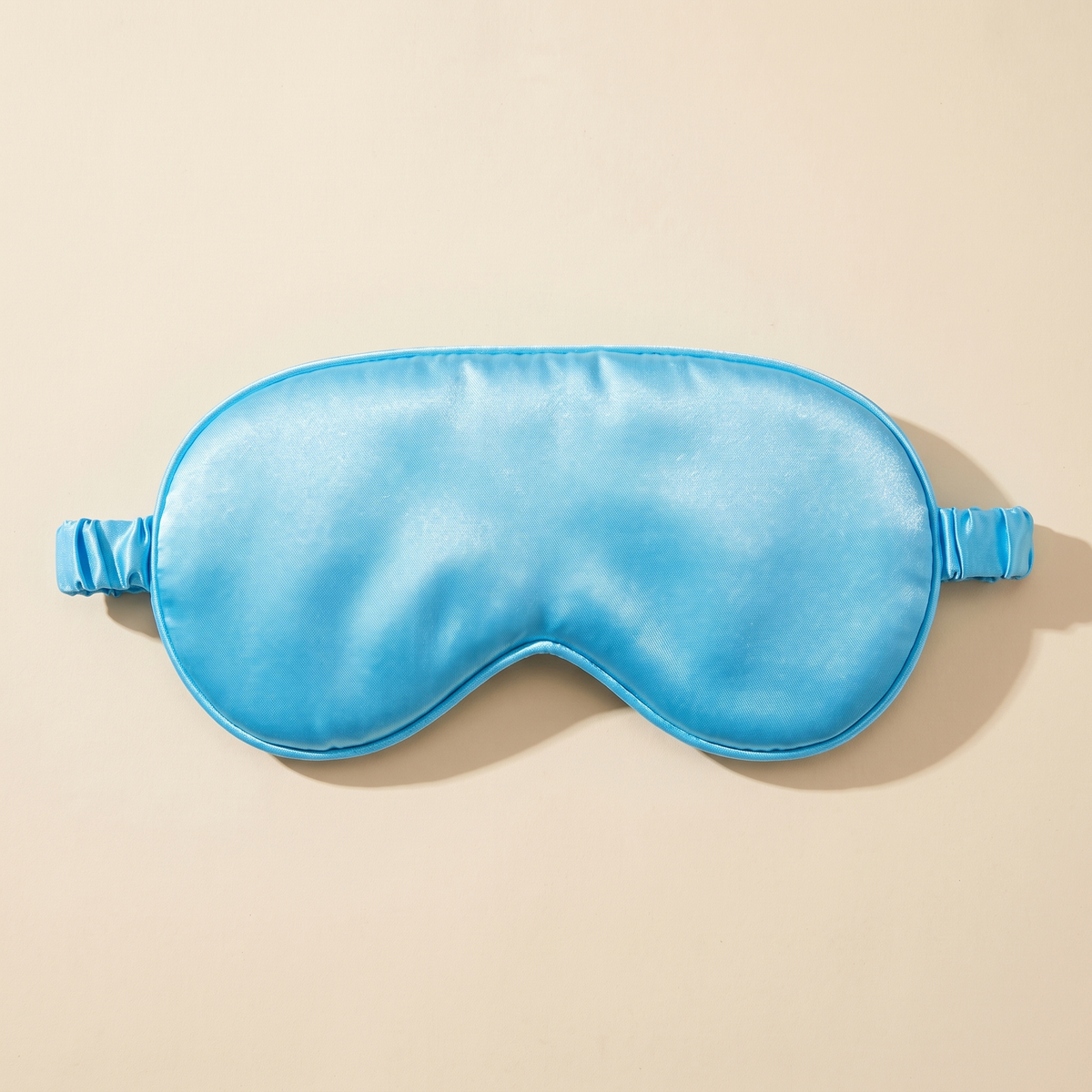 Zero-Pressure Satin Sleep Mask — Blue