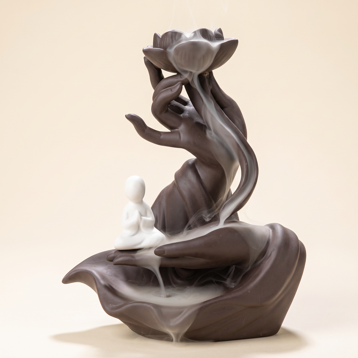 Celadon Lotus Incense Fountain — F