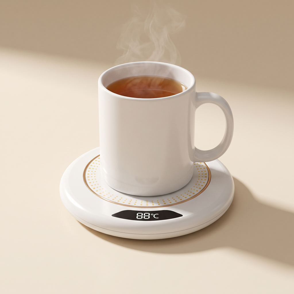 3-Speed Mug Warmer, 131°F — White