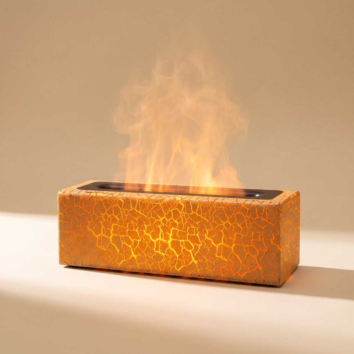 Flame Aroma Diffuser — Style B · Crackle