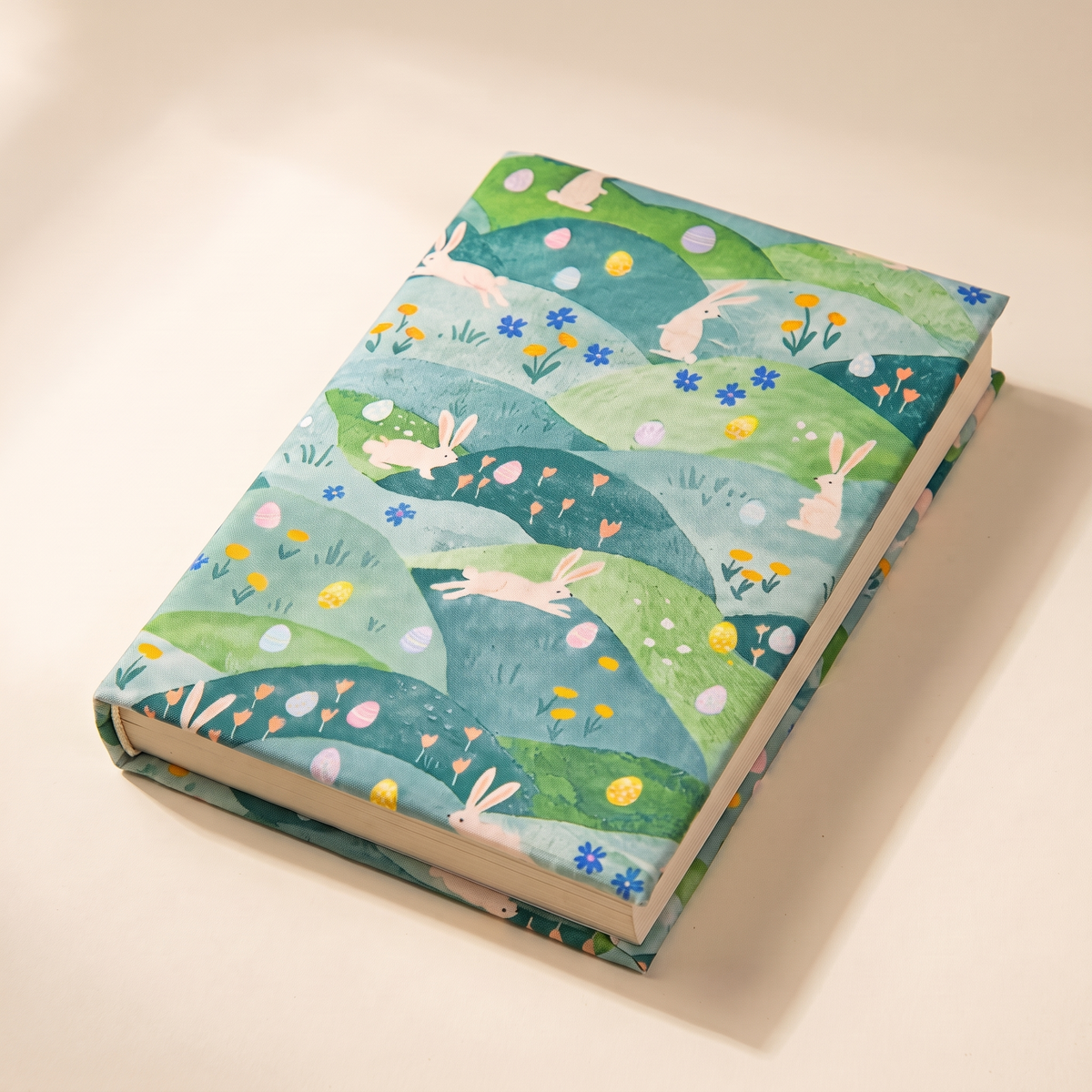 Fabric Book Sleeve, A5 & A6 — A5 Forest Rabbit