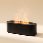 Flame Aroma Diffuser — Style A · Black