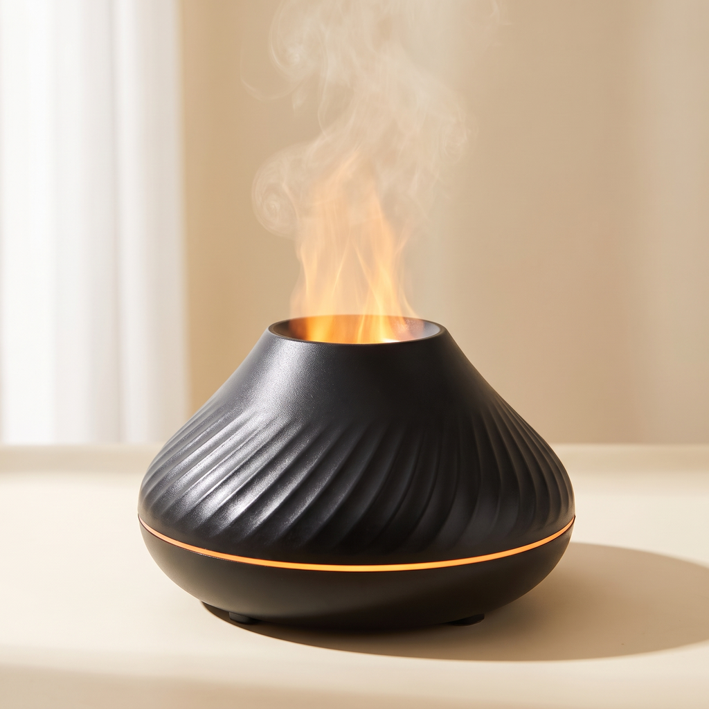 Volcano Aroma Diffuser — Black
