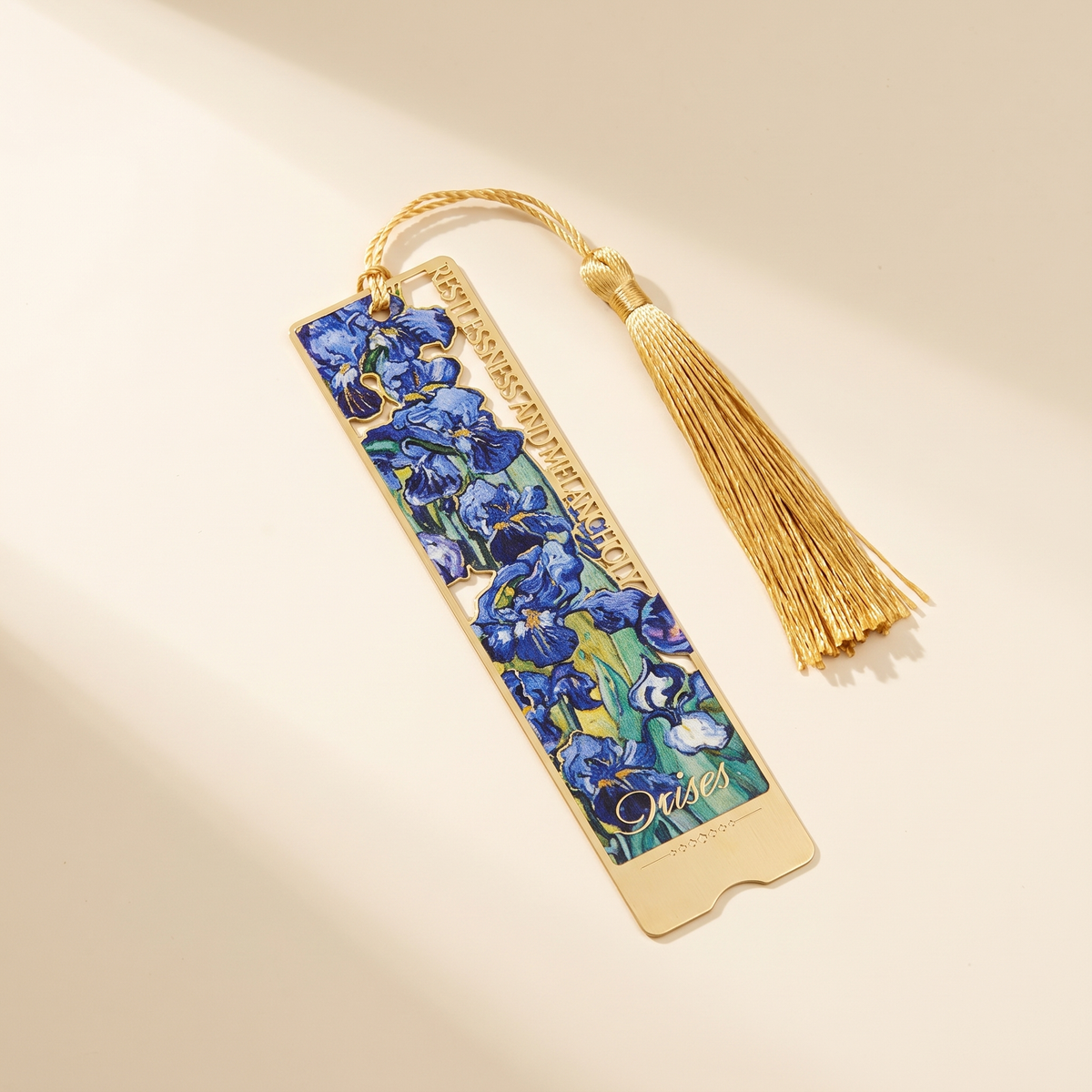 Painted Brass Page-Clip Bookmark — A3
