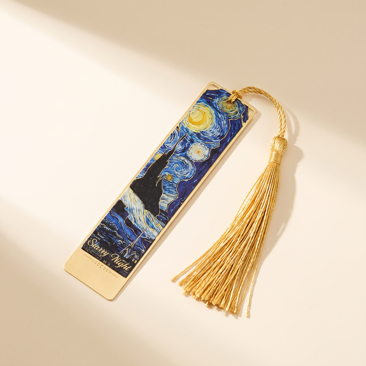 Painted Brass Page-Clip Bookmark — A4