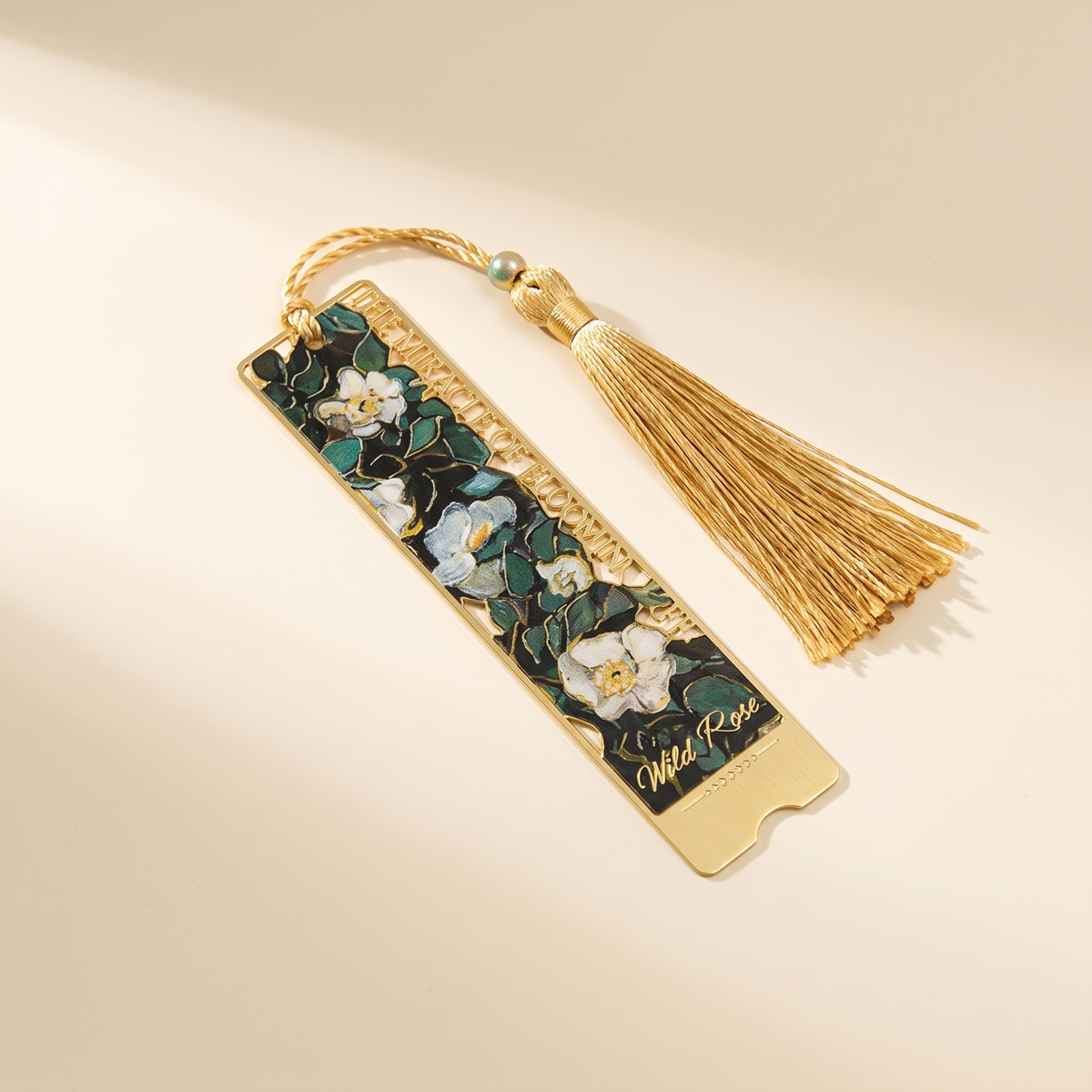 Painted Brass Page-Clip Bookmark — A1