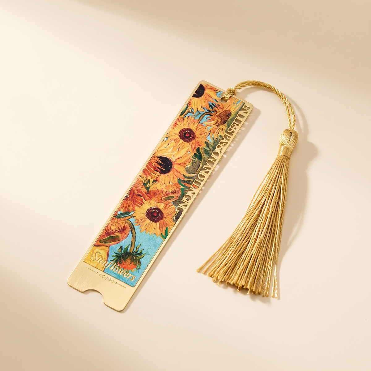 Painted Brass Page-Clip Bookmark — A2