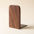 Natural Wood Bookends — Style 4