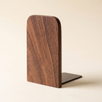 Natural Wood Bookends — Style 4