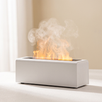 Flame Aroma Diffuser — Style B · White