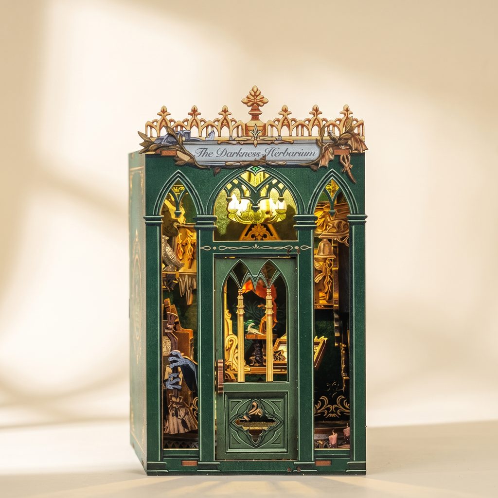 Bookstore Book Nook Kit — Darkness Herbarium