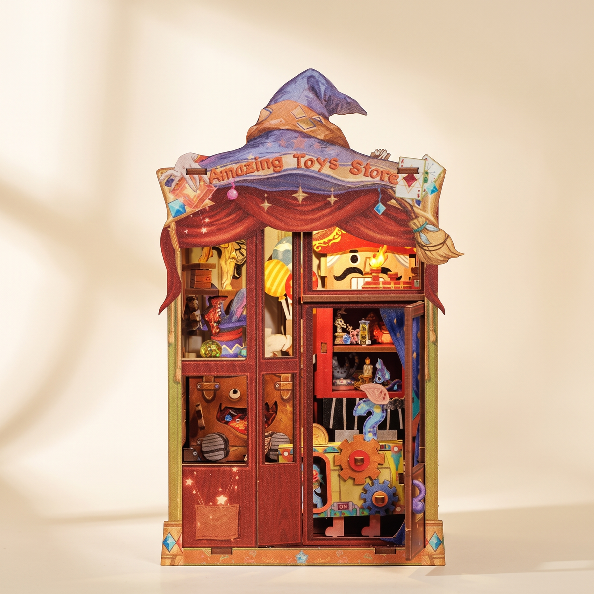 Bookstore Book Nook Kit — Amazing Toys Store