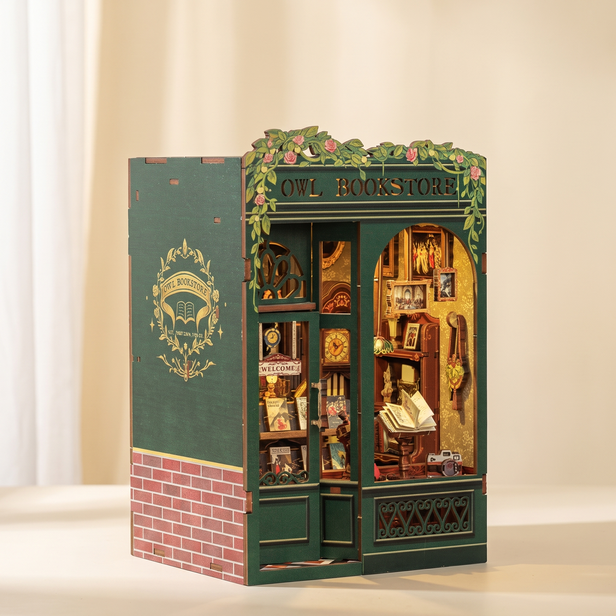 Bookstore Book Nook Kit — Owl Bookstore