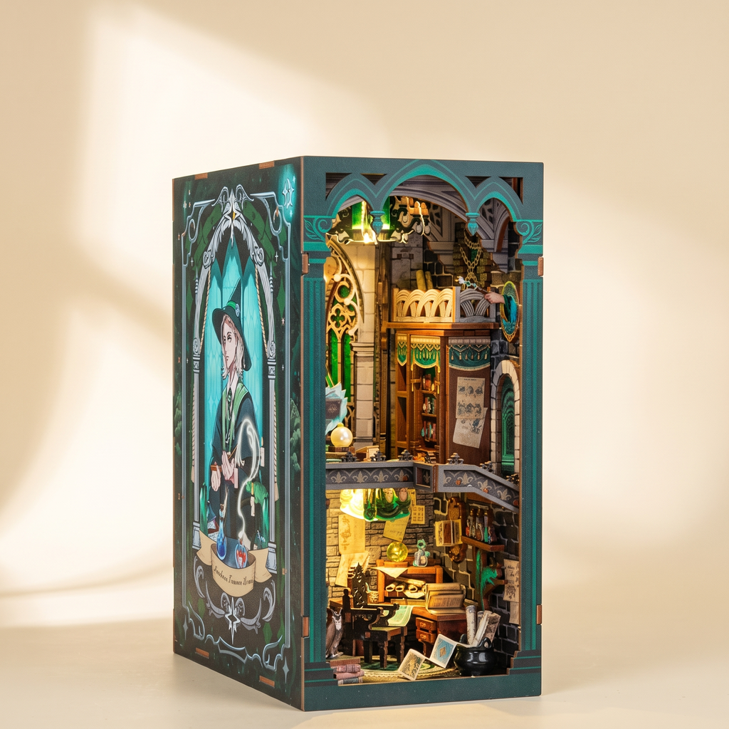 Bookstore Book Nook Kit — Darkness Common Room
