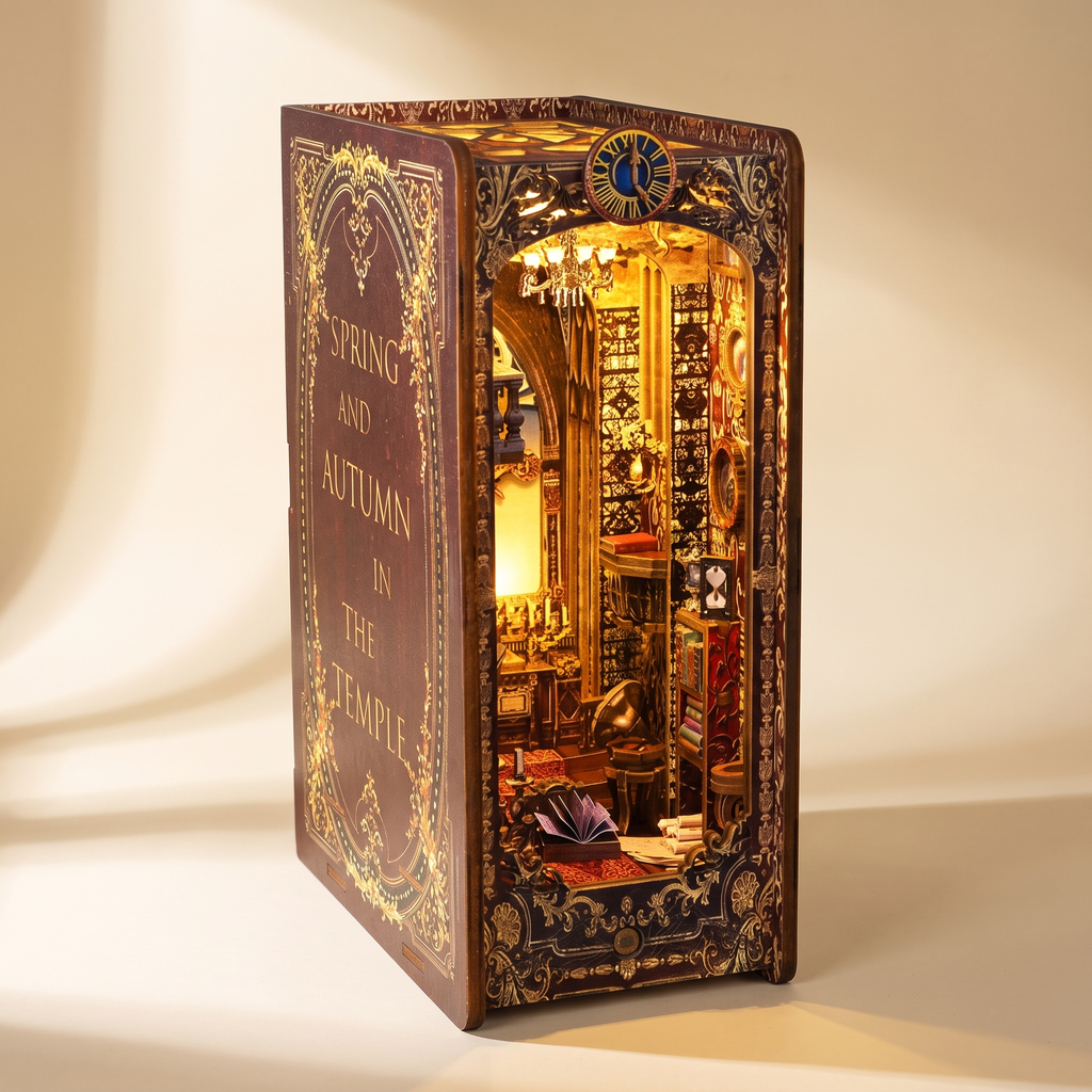 Book Nook Kit Collection, Bookshelf Inserts — Design B