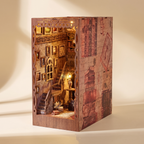 Book Nook Kit Collection, Bookshelf Inserts — Design G