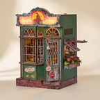 Book Nook Kit Collection, Bookshelf Inserts — Design E
