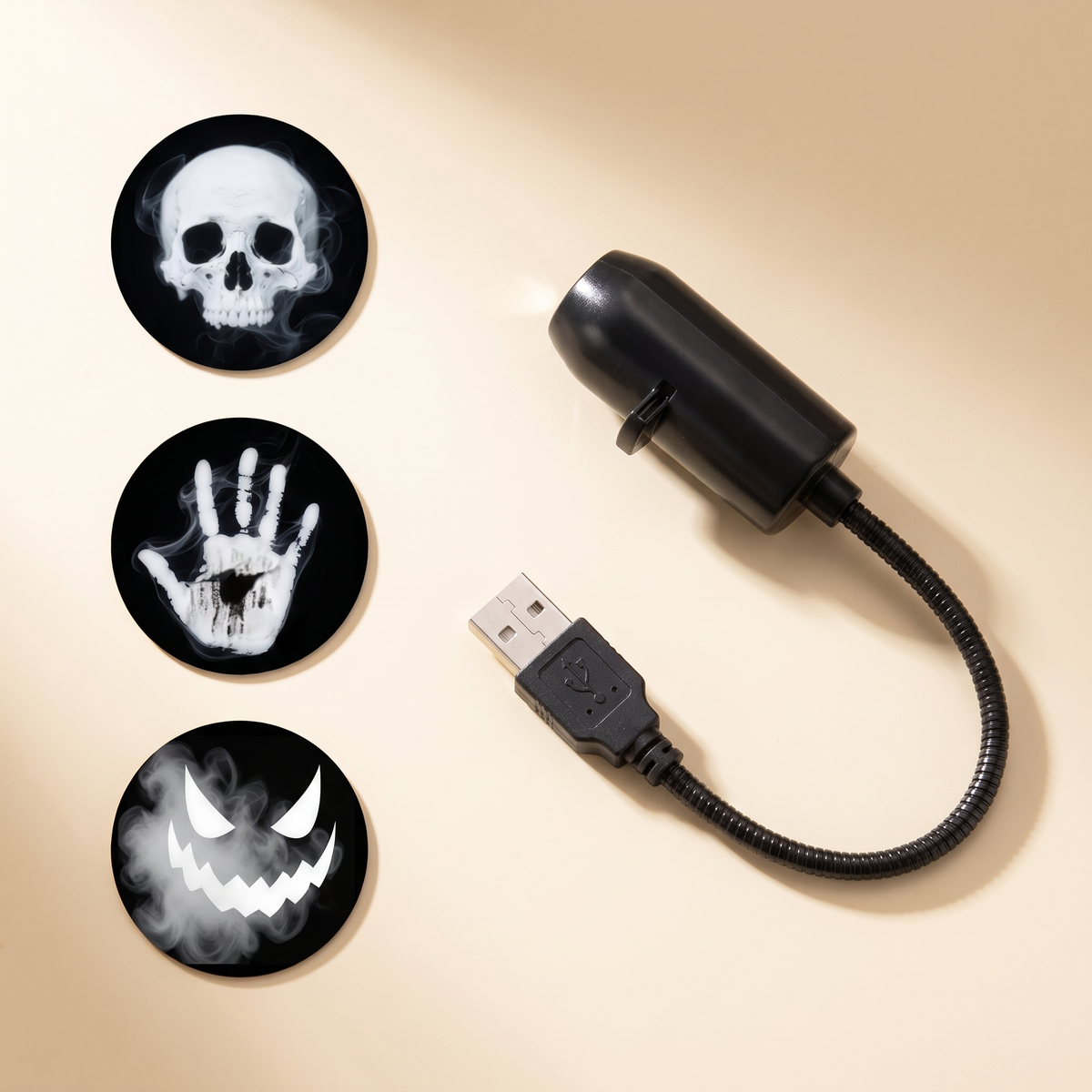 HauntGlow Halloween projector light — 3 Patterns