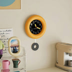 History of Art Minimalist Round Wall Clock